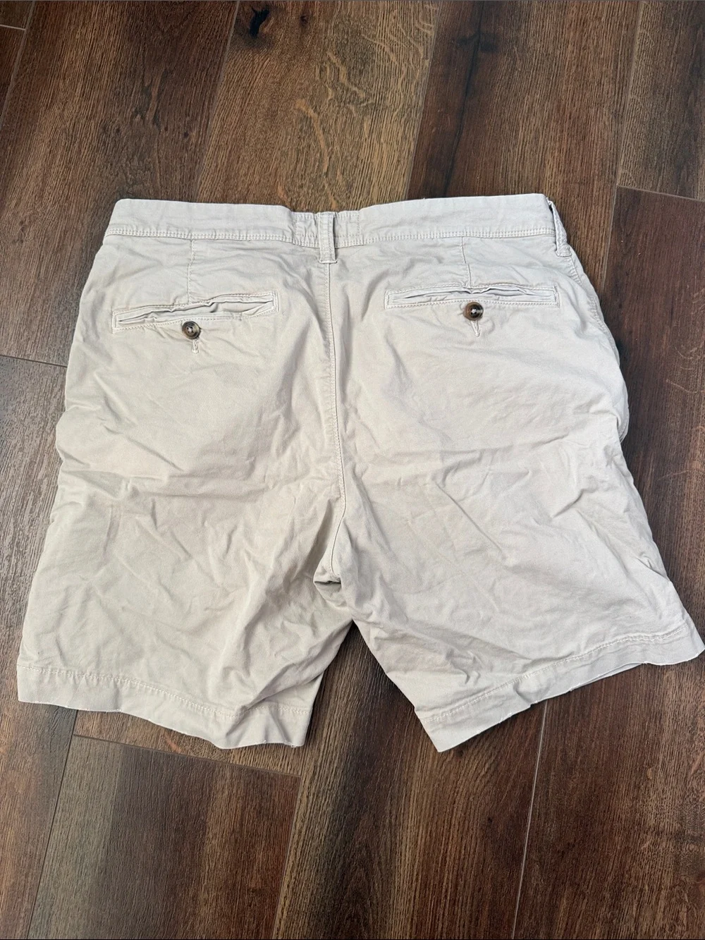 American Eagle Outfitters Beige Flat Front Men’s Shorts